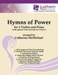 HYMNS OF POWER VIOLIN DUET/OPT PNO cover